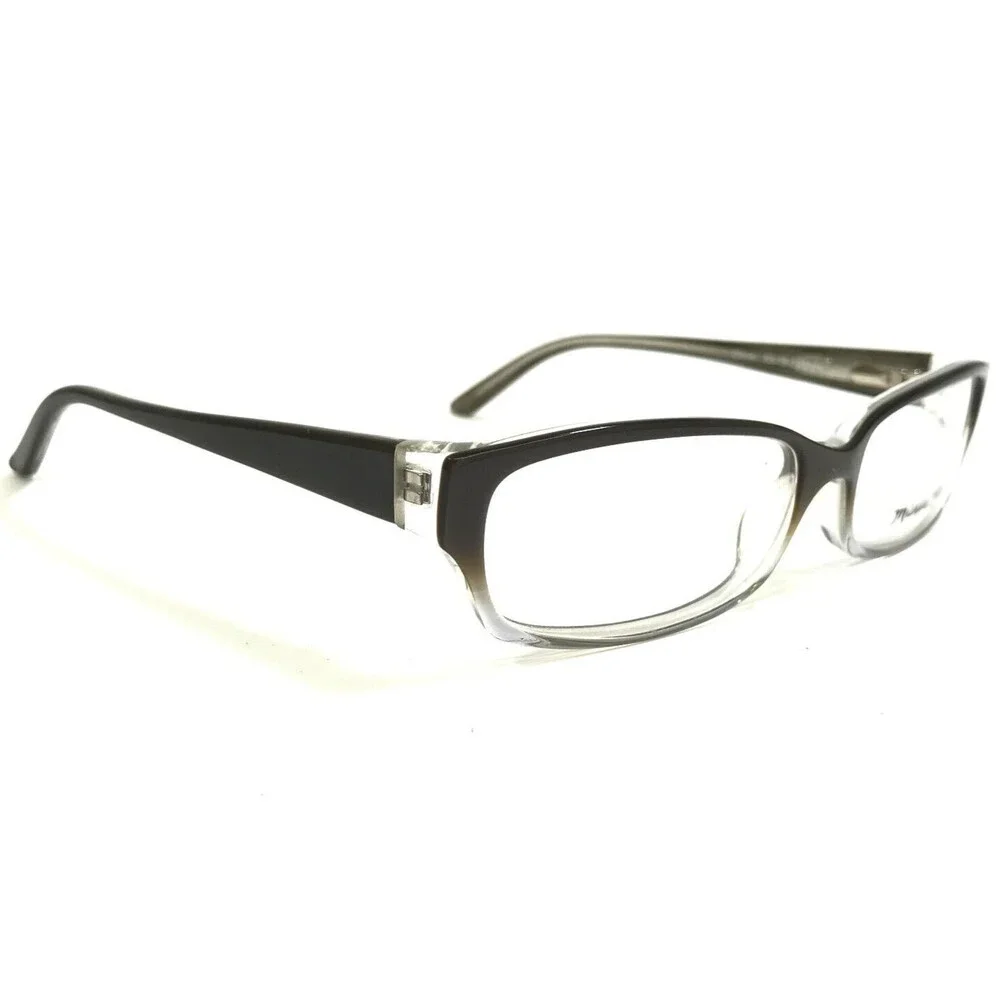 Michael Stars Eyeglasses Frames Chameleon Clove Green Clear Rectangle 53-15-135